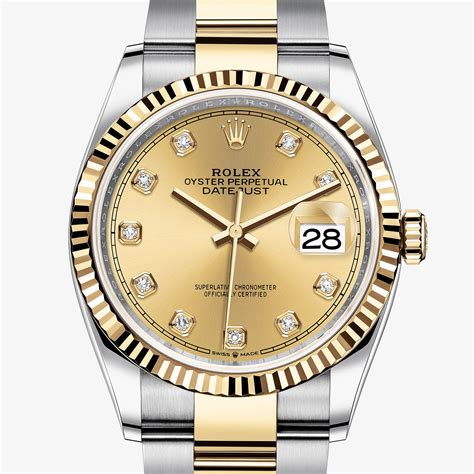 datejust rolex oro acciaio|Rolex Datejust 36 mm.